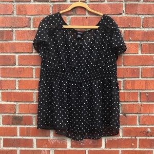 Sheer babydoll shirt